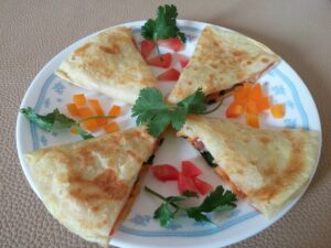 One plate quesadillas