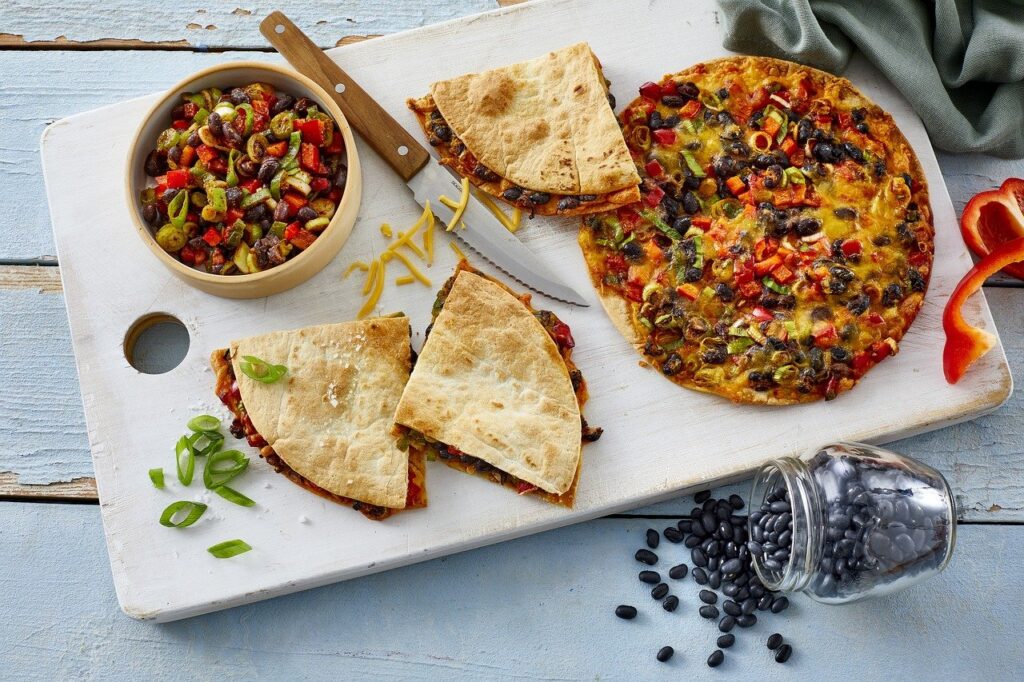 recipe for vegetable quesadillas