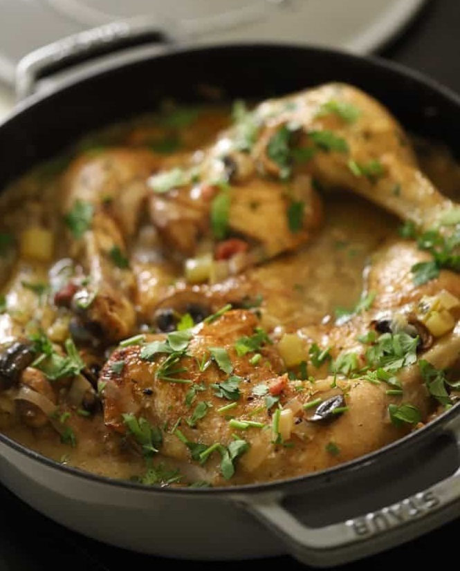 Coq au Vin Blanc