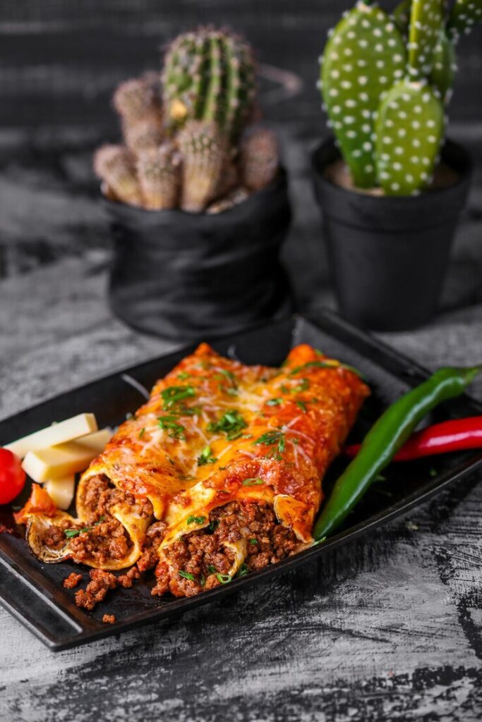 Rotisserie Chicken Enchiladas