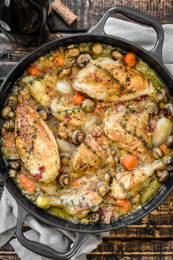 Coq Au Vin Blanc