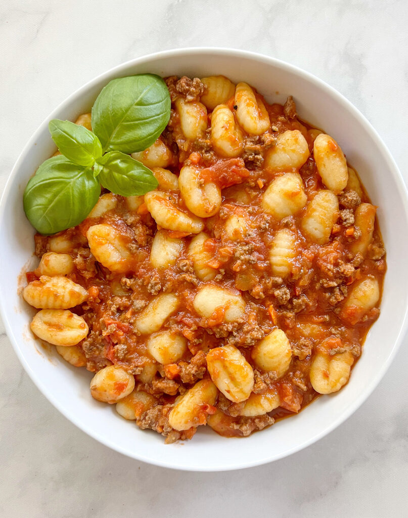 Gnocchi Bolognese