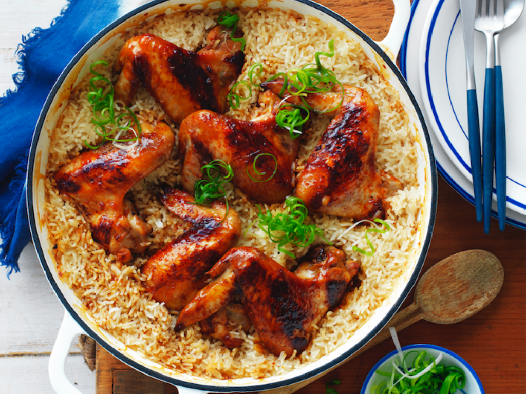 Recipes With Chicken Wings And Rice