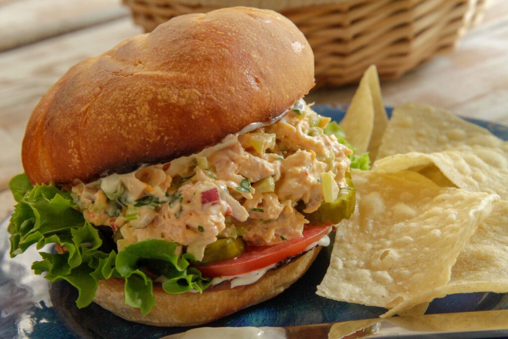 Spicy Chicken Salad Sandwich Recipe