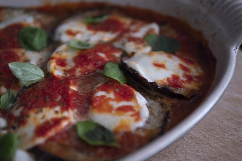 Italian eggplant parmigiana recipe