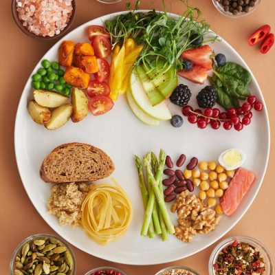 variety of food for perfect balanced diet plan recipe